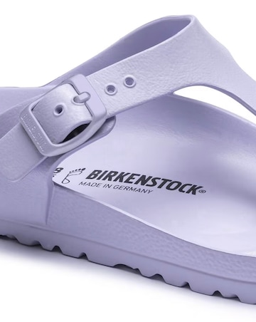 Birkenstock Gizeh EVA Purple Fog Toe Post Sandals Standard Fit