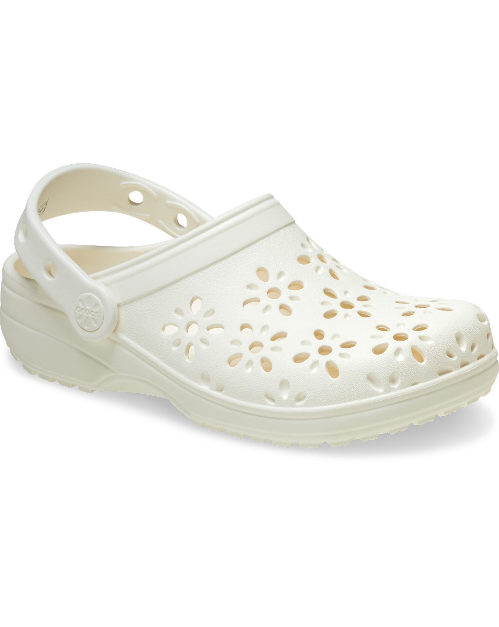 Crocs Classic Floral Cut Out Clog