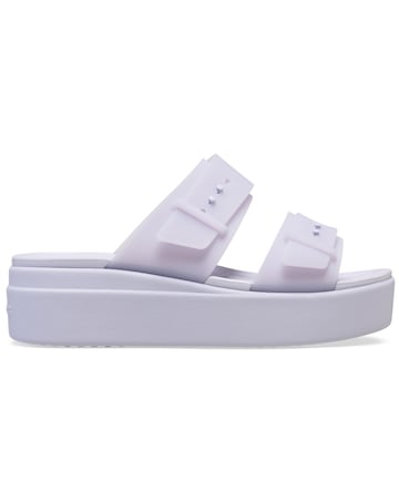 Crocs Brooklyn Buckle Low Wedge