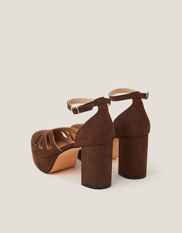 Monsoon Iris Cutwork Platform Heels