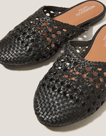 Monsoon Bella Leather Slipper Sandals
