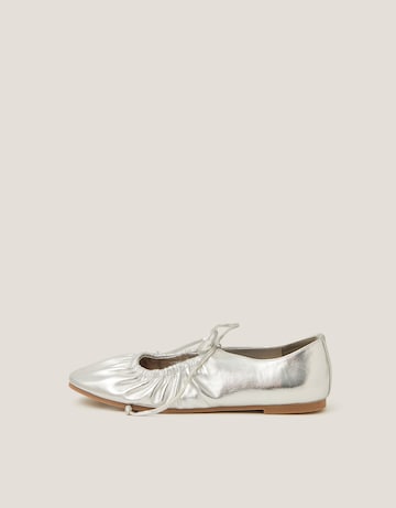 Monsoon Blair Metallic Ballet Flats