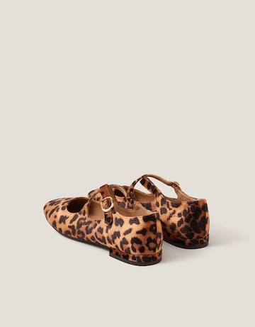 Monsoon Erin Leopard Print Ballet Flats