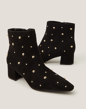 Monsoon Talia Stud Ankle Boots