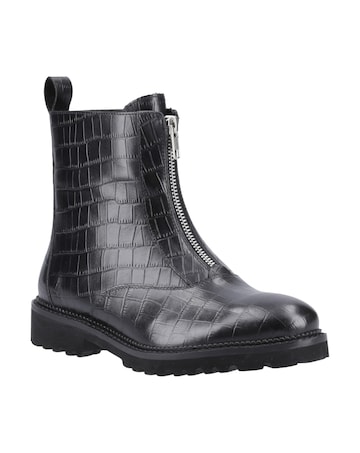 Hush Puppies Gena Front Zip Ankle Boot