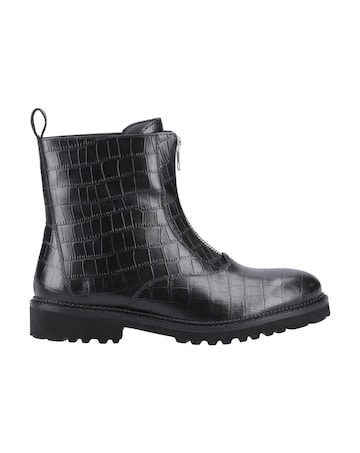 Hush Puppies Gena Front Zip Ankle Boot