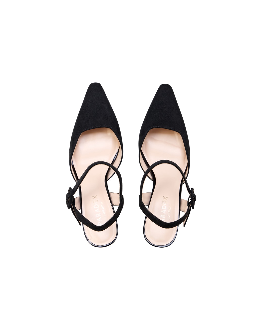 Paradox London Tempest Flared Heel Shoes