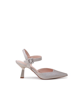 Paradox London Tempest Flared Heel Ankle Strap Shoes