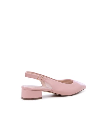 Paradox London Fiorenza Wide E Fit Low Block Heels