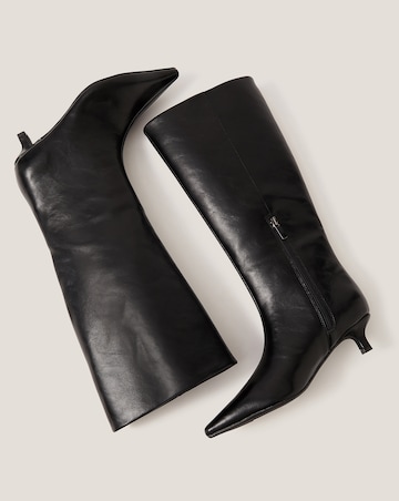 Monsoon Kate Pointed Kitten Heel Boots