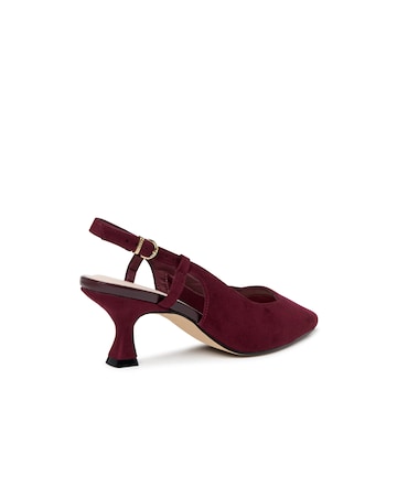 Paradox London Fervora Wide E Fit Court Shoes