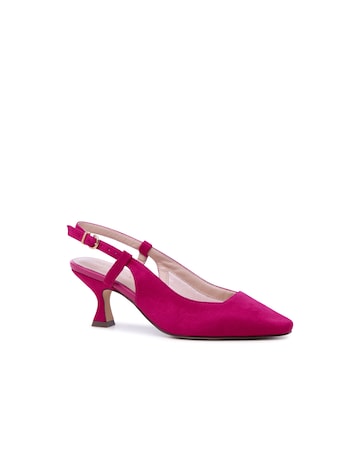 Paradox London Fervora Wide E Fit Court Shoes