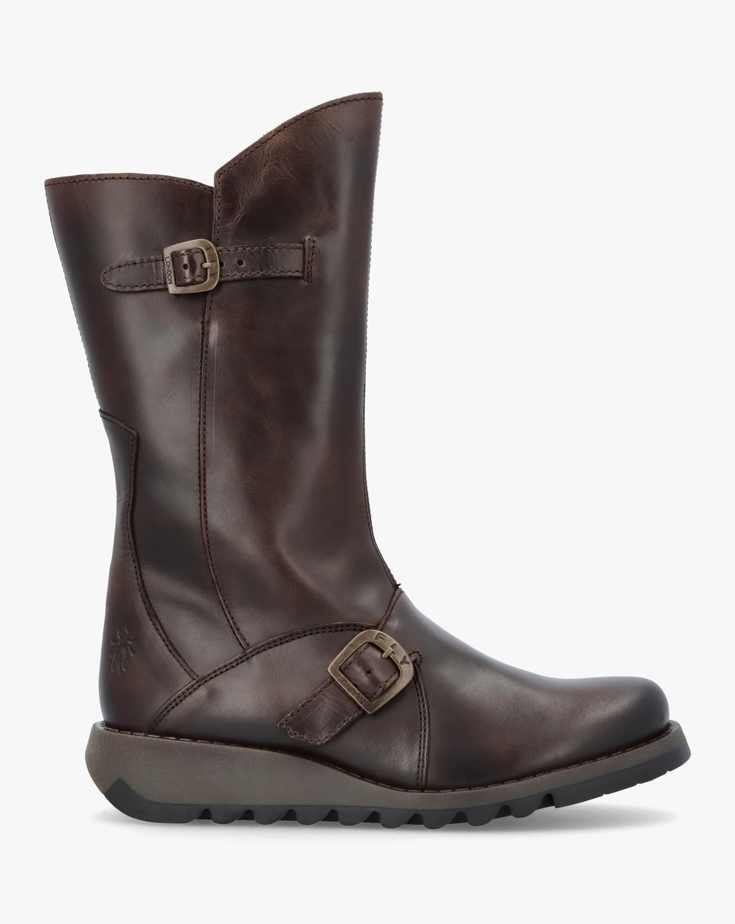 New In - Fly London Mes II Brown Calf Boots