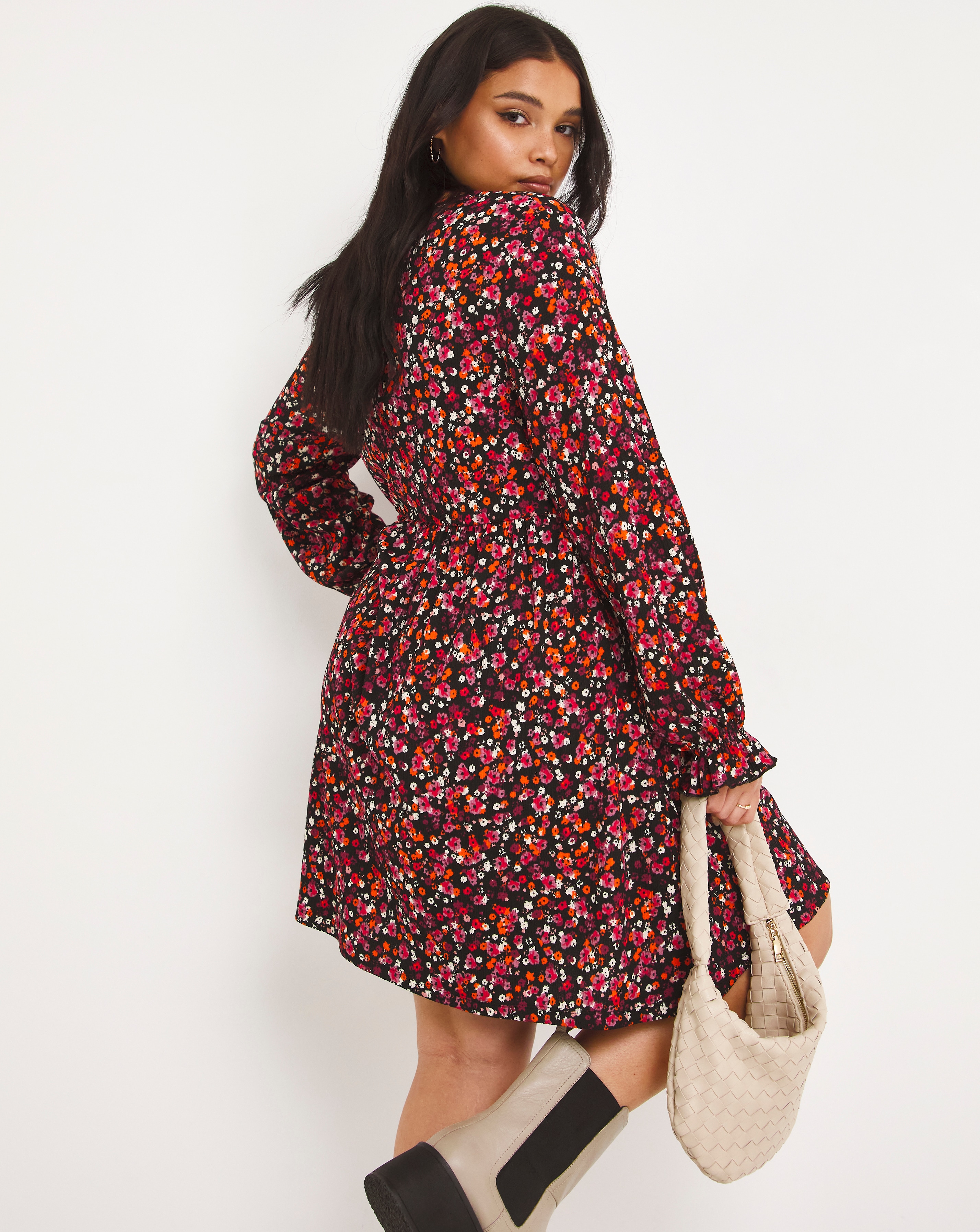 Floral meadow flippy dress hotsell