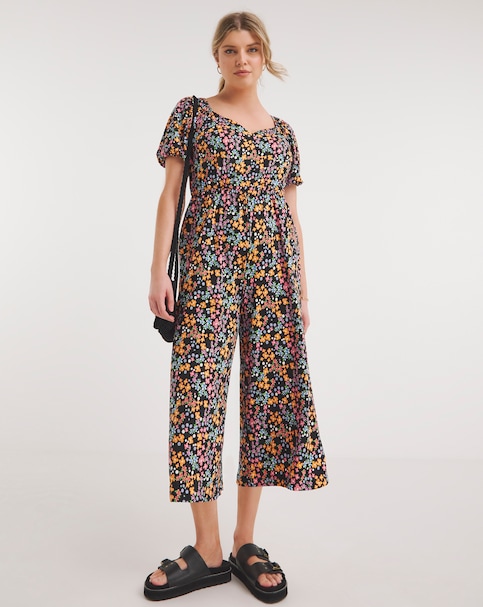 Supersoft Sweetheart Neck Jumpsuit