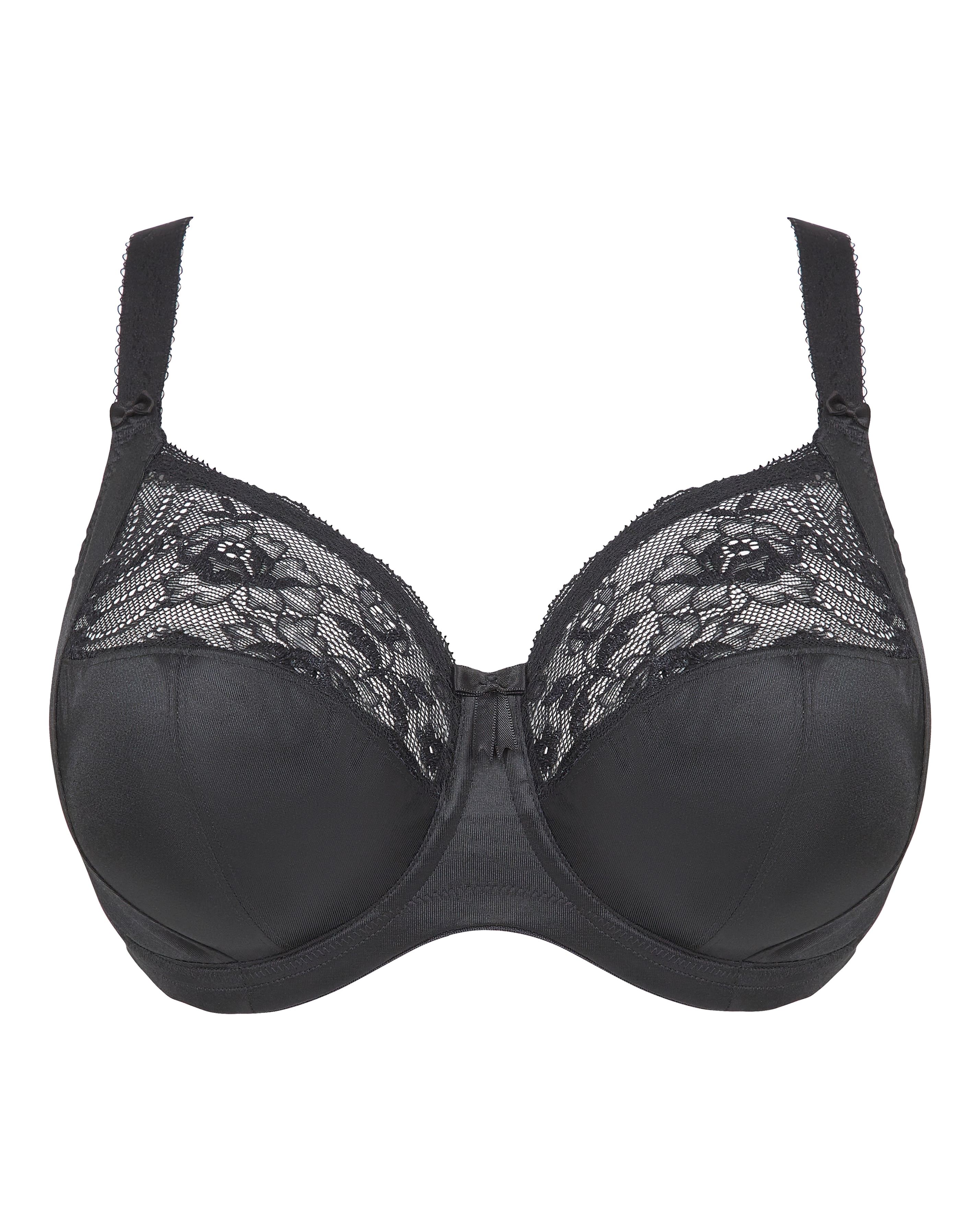 Elomi DD+ Morgan Full Cup Wired Bra In Black | UK Size 36E Women's