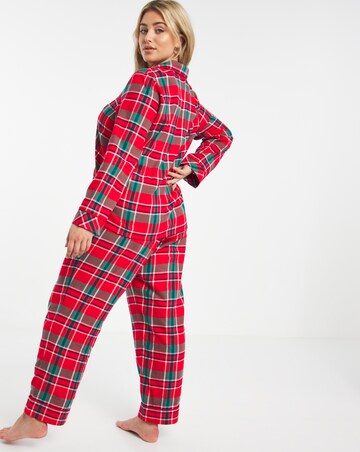 pour moi cosy check pyjama set