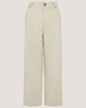 Monsoon Hallie Cropped Wide Leg Jeans