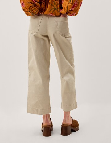 Monsoon Hallie Cropped Wide Leg Jeans