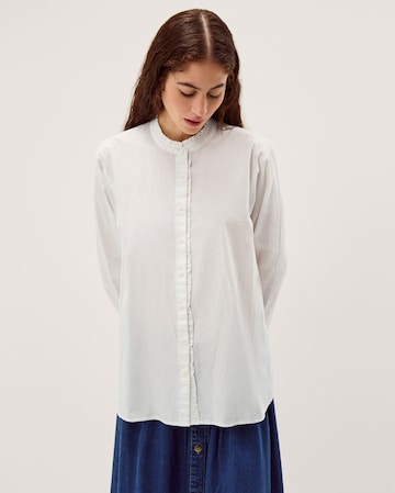 Monsoon Paige Frilled Poplin Shirt
