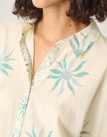 Monsoon Tashie Sun Print Oversized Shirt