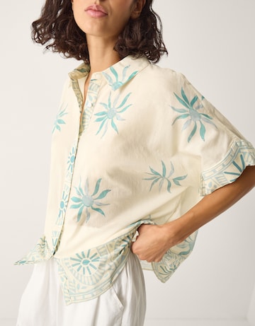 Monsoon Tashie Sun Print Oversized Shirt