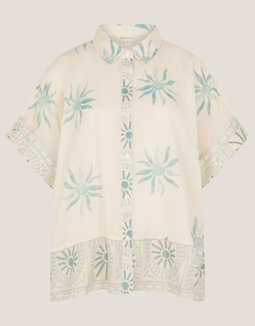 Monsoon Tashie Sun Print Oversized Shirt
