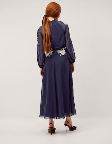 Monsoon Annika Floral Chiffon Midi Dress