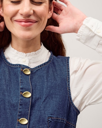 Monsoon Layla Denim Midi Dress