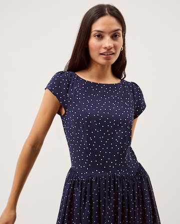 Monsoon Caitie Polka Dot Midi Dress