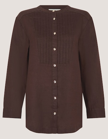 Monsoon Clo Pintuck Linen Shirt