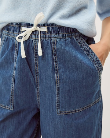 Monsoon Heidi Drawstring Wide Leg Jeans