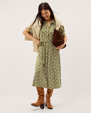 Monsoon Kalani Jersey Midi Shirt Dress
