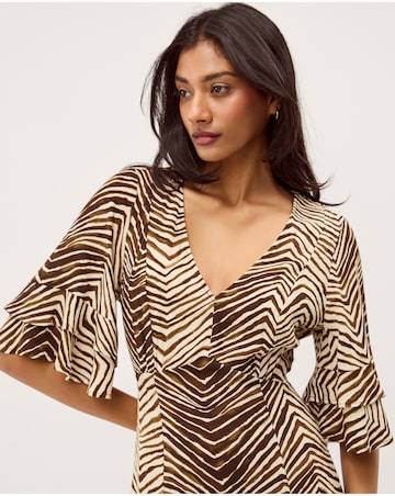 Monsoon Pippa Animal Print Midi Dress