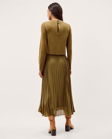 Monsoon Penny Pleated Midi Dress