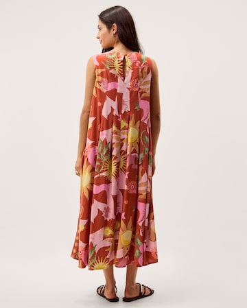 Monsoon Anissa Print Pleated Midi Dress