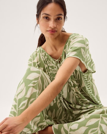 Monsoon Lillie Leaf Print Jumpsuit