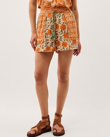 Monsoon Carris Floral Scallop Shorts