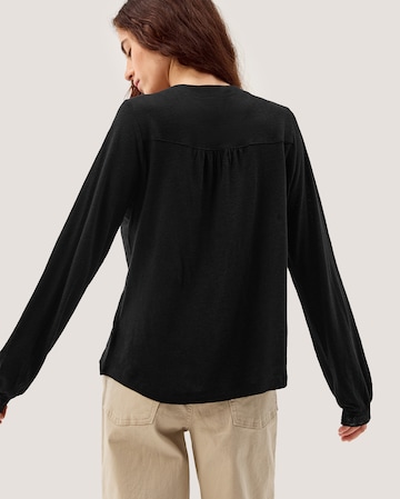 Monsoon Laney Lace Linen Blend Top