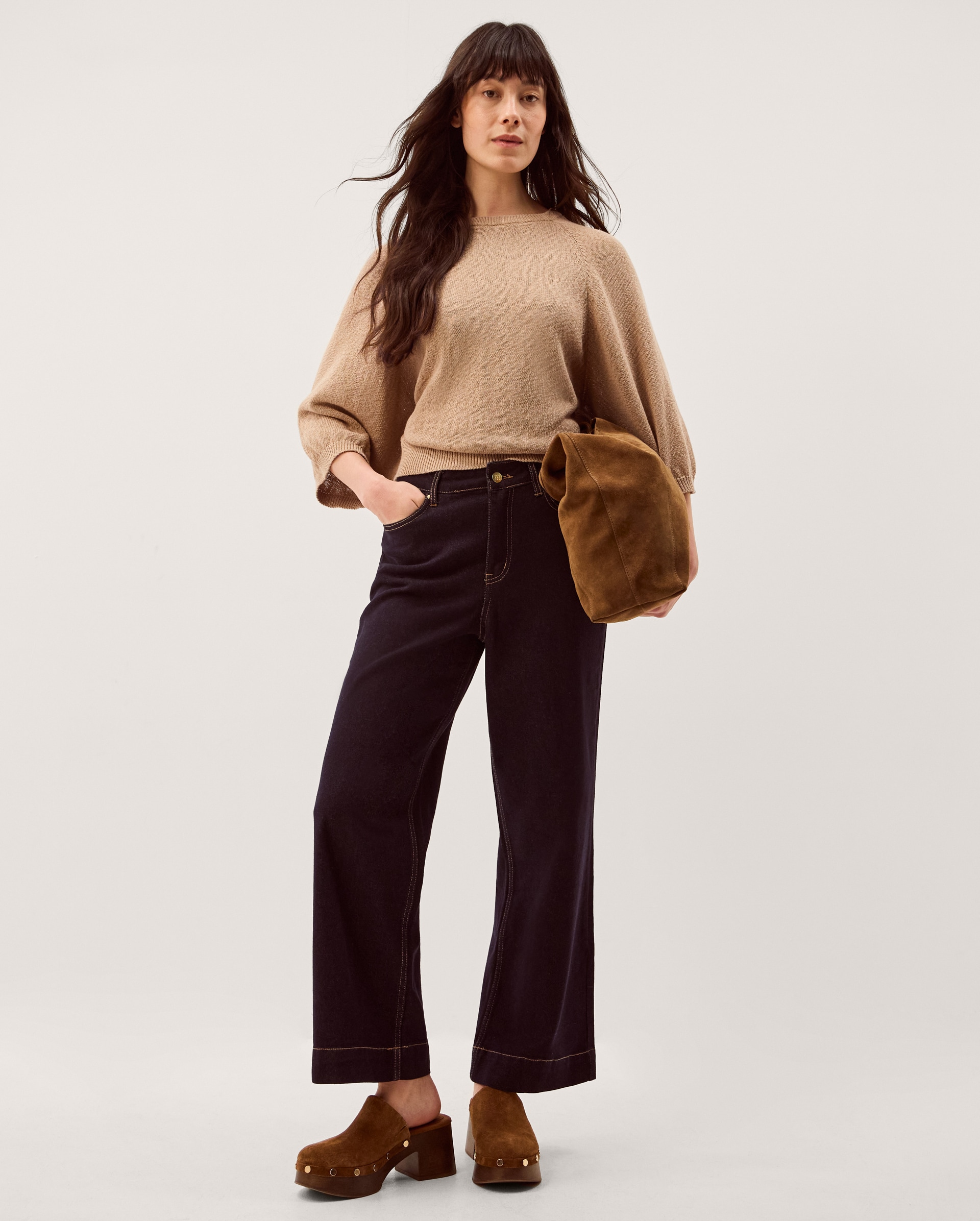 New In - Monsoon Codie 3/4 Sleeve Jumper