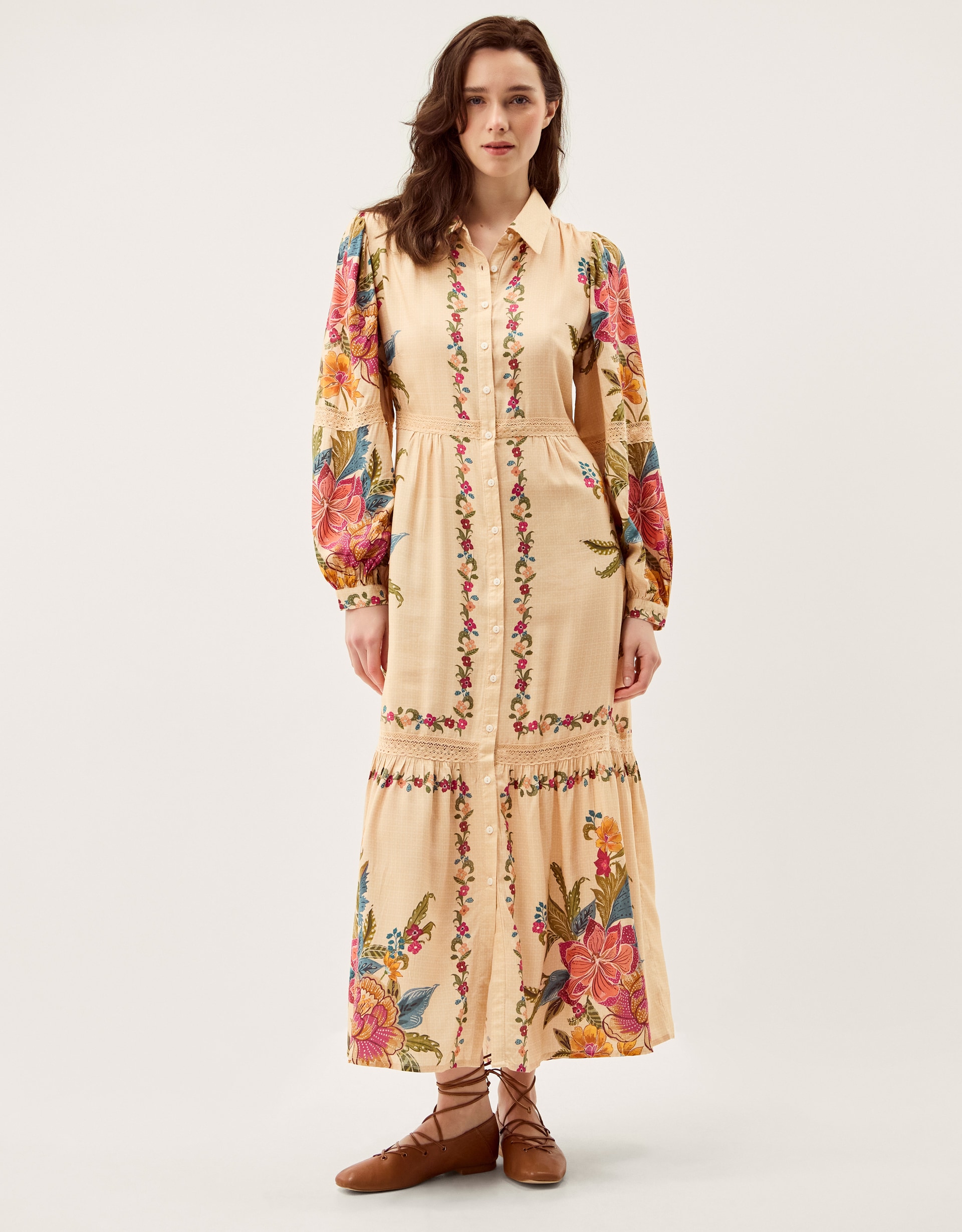 New In - Monsoon Rosaleigh Floral Maxi Dress