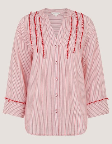 Monsoon Ceres Frill Stripe Shirt