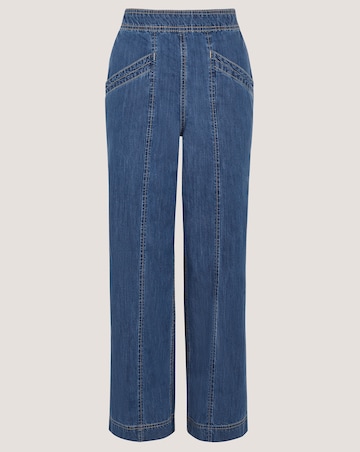 Monsoon Harper Short Wide Leg Jeans
