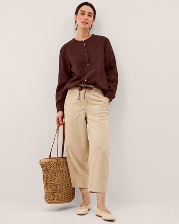 Monsoon Megan Cropped Barrel Trousers