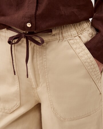 Monsoon Megan Cropped Barrel Trousers