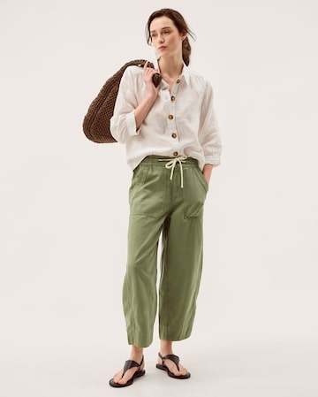 Monsoon Megan Cropped Barrel Trousers