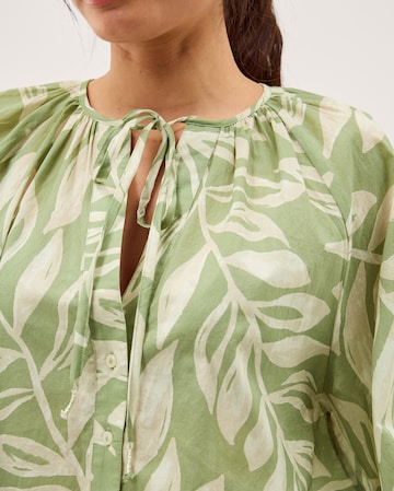 Monsoon Lillie Leaf Print Blouse