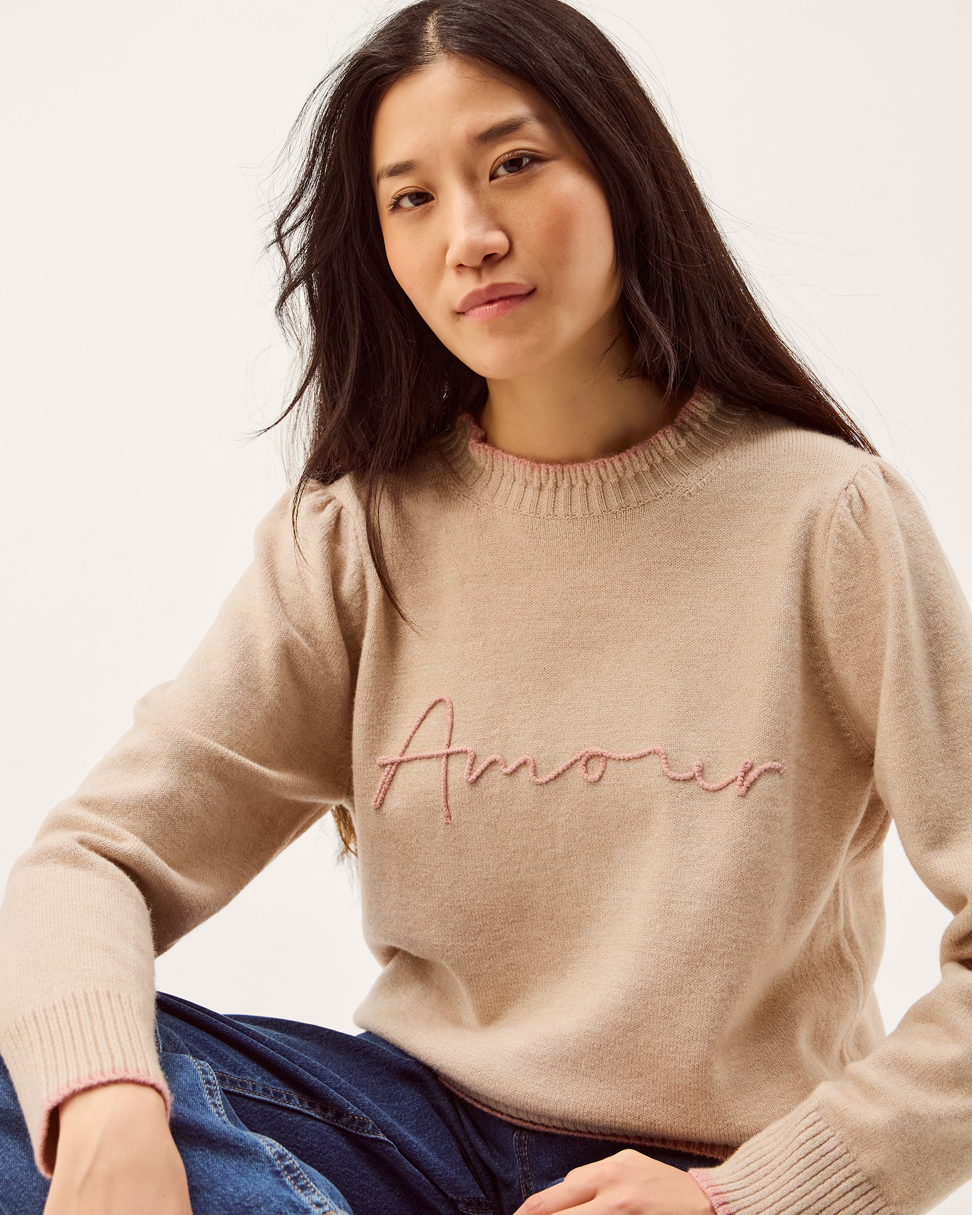 New In - Monsoon Ami Amour Jumper