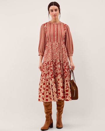 Monsoon Palmer Floral Jersey Midi Dress