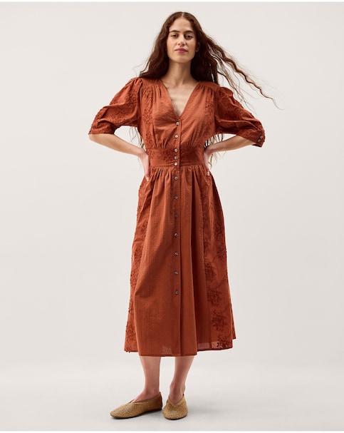 Monsoon Harika Floral Midi Dress